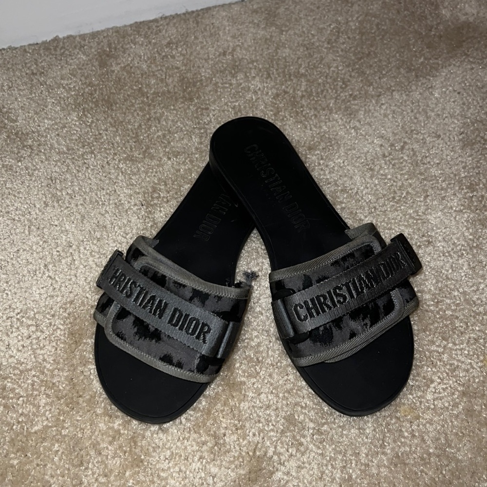 Christian Dior slides